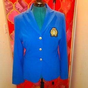 Royal Navy inspired cobalt blue 💙  blazer